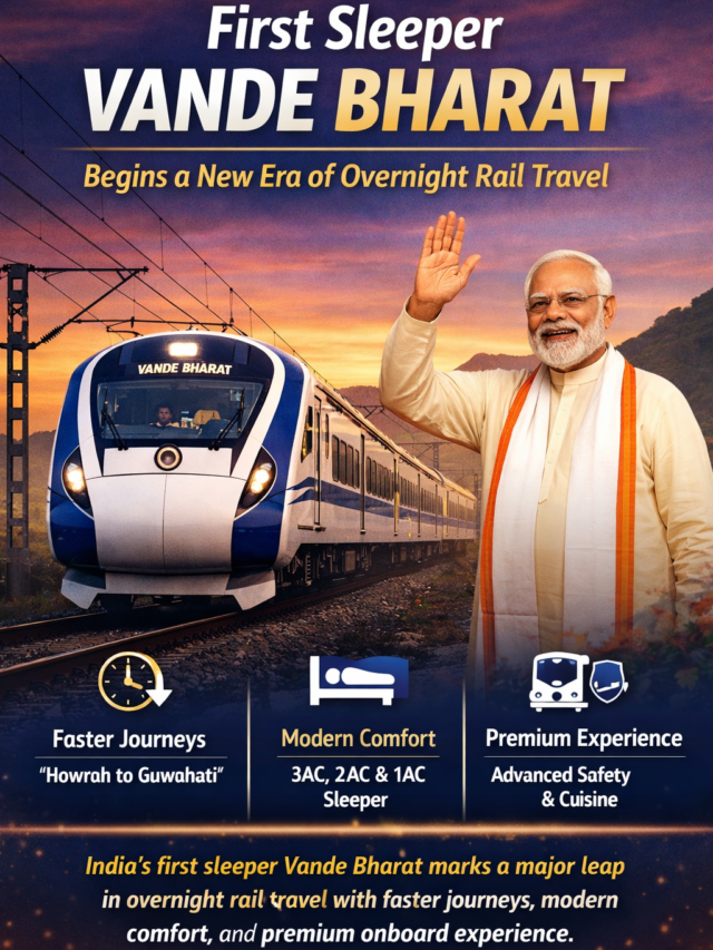 First Sleeper Vande Bharat Begins a New Era of Overnight Rail Travel