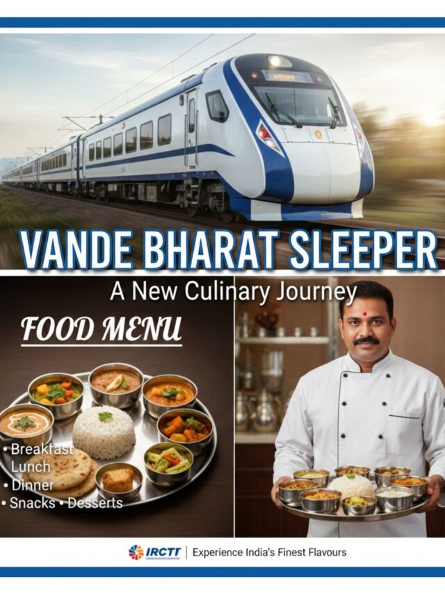 Vande Bharat Sleeper Food Menu