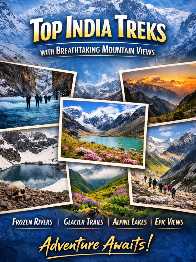 Top India Treks With Breathtaking Mountain Views
