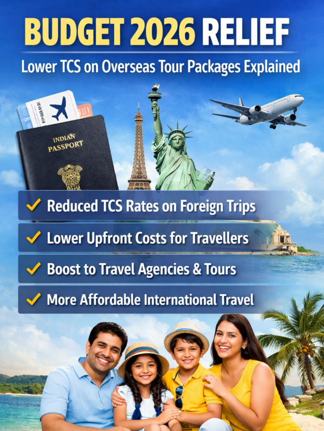 Budget 2026 Relief: Lower TCS on Overseas Tour Packages Explained